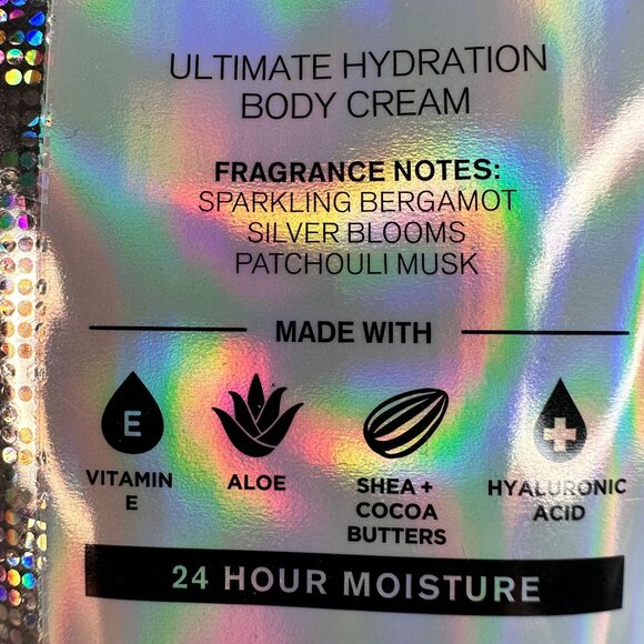 Bath & Body Works Platinum Ultimate Hydration Body Cream X2 Shea Butter 8oz NEW - Picture 5 of 6